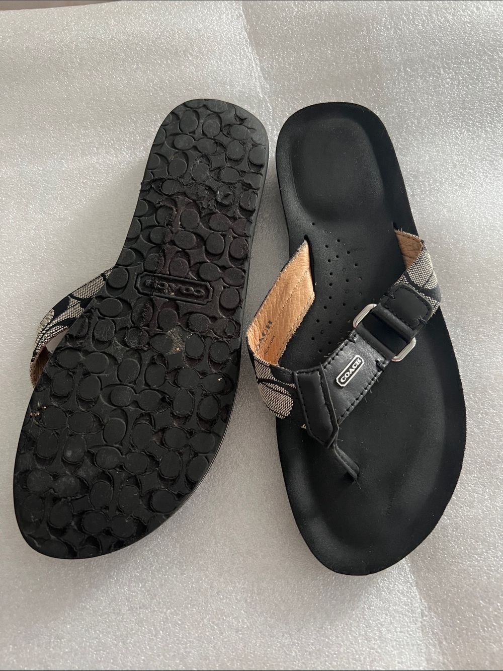 Coach Women's Jada Thong Sandals 8,5 - Picture 3 of 9